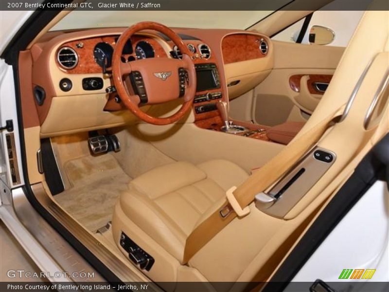Glacier White / Saffron 2007 Bentley Continental GTC