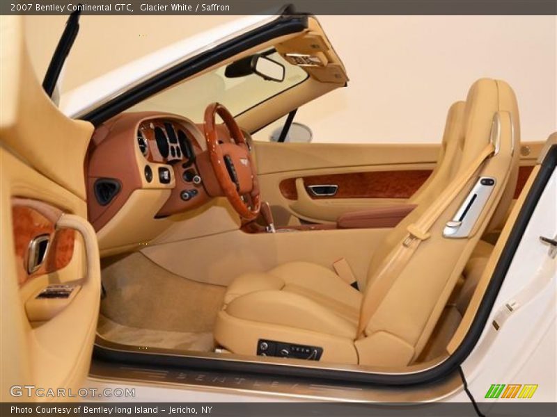 Glacier White / Saffron 2007 Bentley Continental GTC