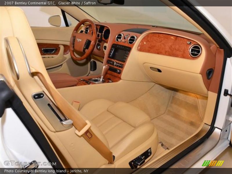 Glacier White / Saffron 2007 Bentley Continental GTC
