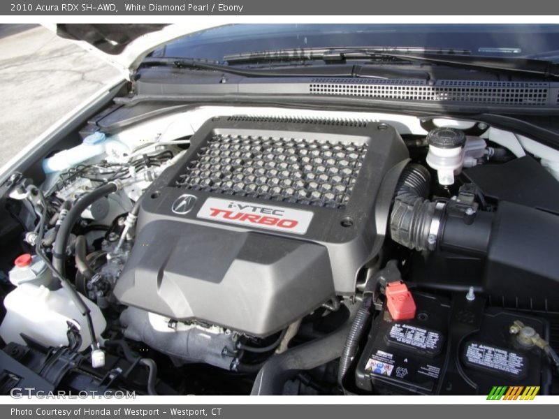 White Diamond Pearl / Ebony 2010 Acura RDX SH-AWD