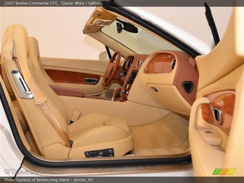 Glacier White / Saffron 2007 Bentley Continental GTC
