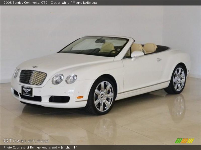 Glacier White / Magnolia/Beluga 2008 Bentley Continental GTC