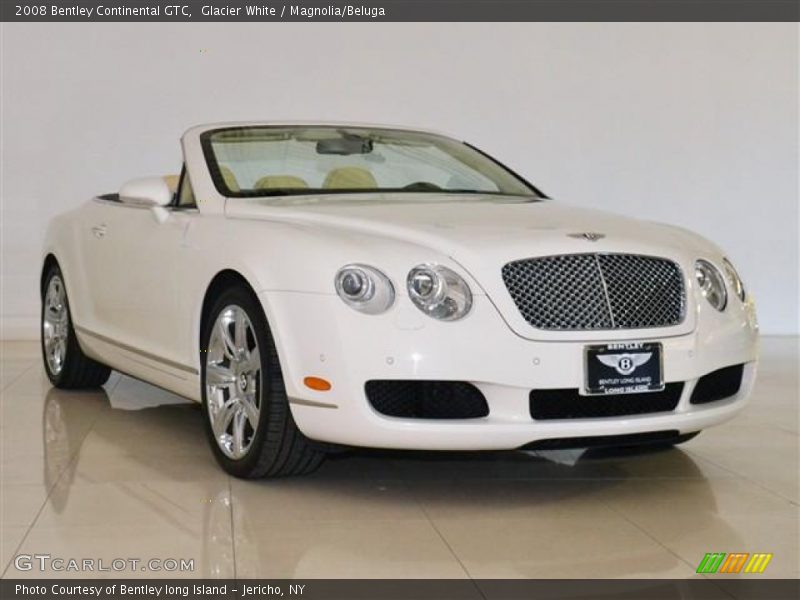 Glacier White / Magnolia/Beluga 2008 Bentley Continental GTC