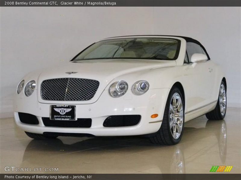 Glacier White / Magnolia/Beluga 2008 Bentley Continental GTC