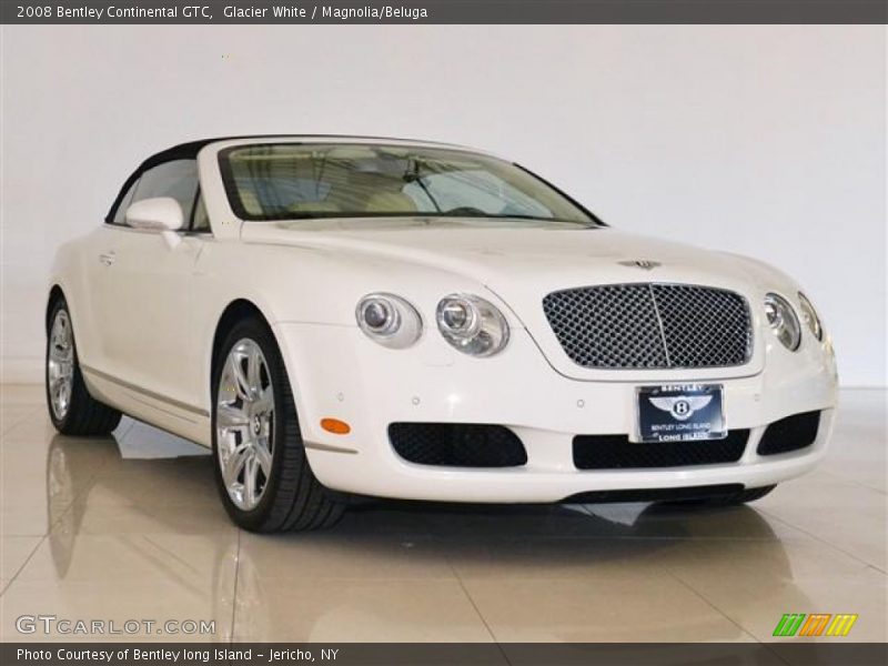 Glacier White / Magnolia/Beluga 2008 Bentley Continental GTC