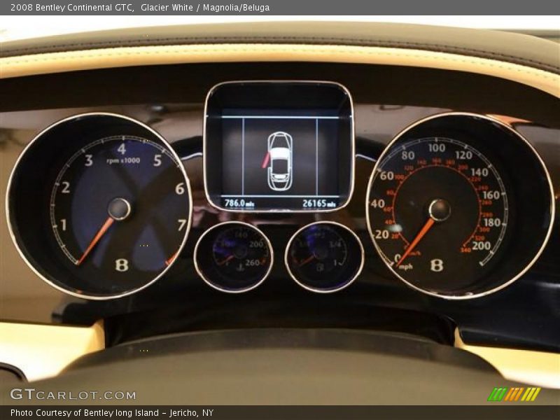  2008 Continental GTC   Gauges