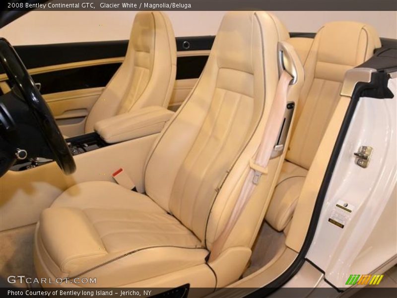 Front Seat of 2008 Continental GTC 