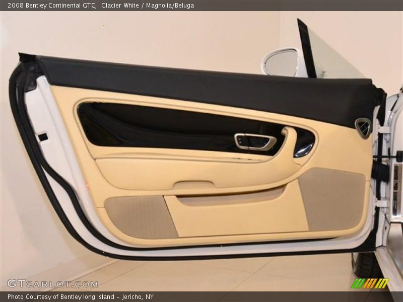 Glacier White / Magnolia/Beluga 2008 Bentley Continental GTC