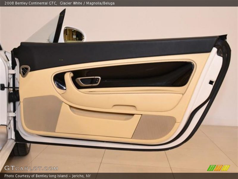 Glacier White / Magnolia/Beluga 2008 Bentley Continental GTC