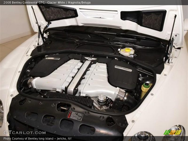  2008 Continental GTC  Engine - 6.0L Twin-Turbocharged DOHC 48V VVT W12