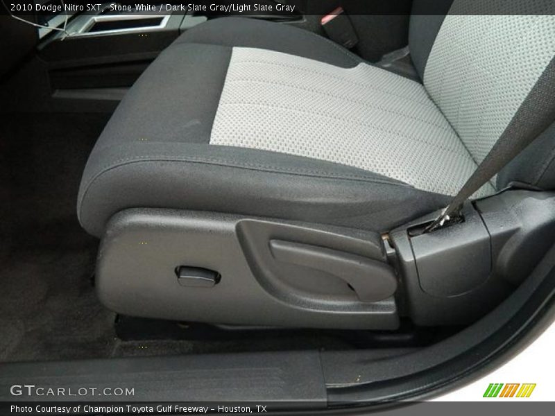 Stone White / Dark Slate Gray/Light Slate Gray 2010 Dodge Nitro SXT