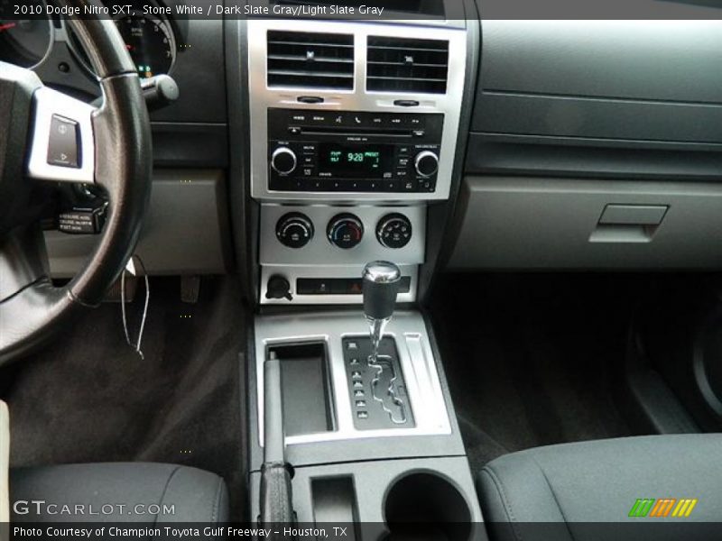 Stone White / Dark Slate Gray/Light Slate Gray 2010 Dodge Nitro SXT
