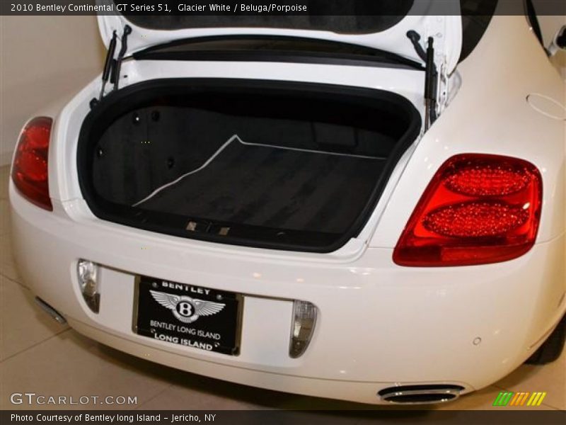 Glacier White / Beluga/Porpoise 2010 Bentley Continental GT Series 51