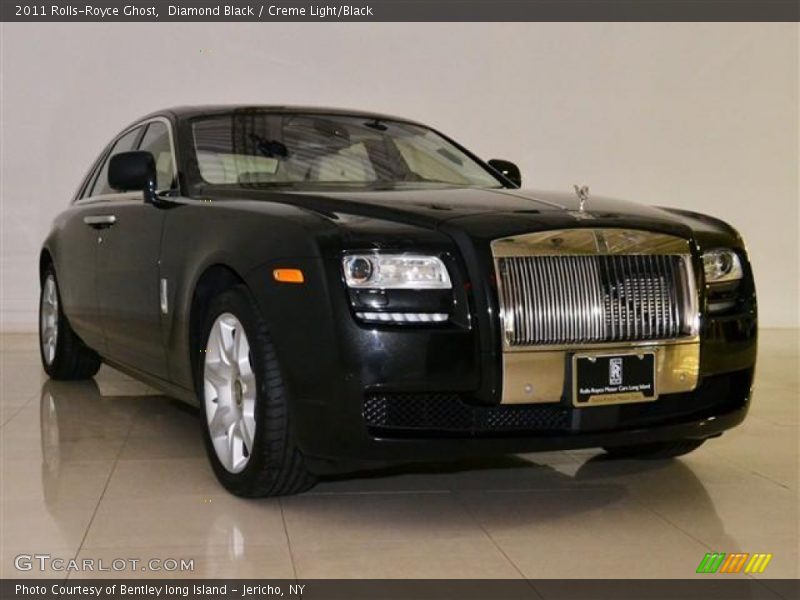 Diamond Black / Creme Light/Black 2011 Rolls-Royce Ghost