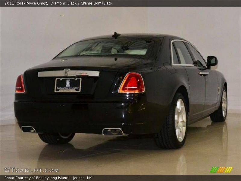 Diamond Black / Creme Light/Black 2011 Rolls-Royce Ghost