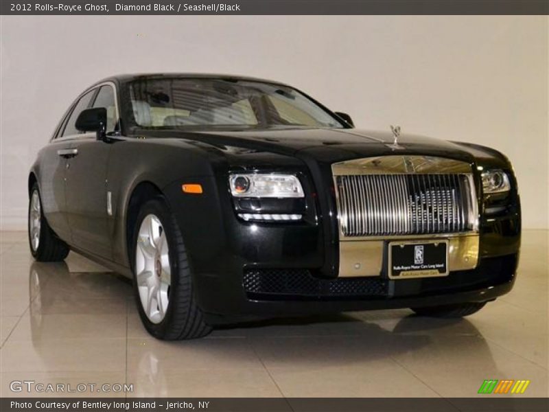 Diamond Black / Seashell/Black 2012 Rolls-Royce Ghost