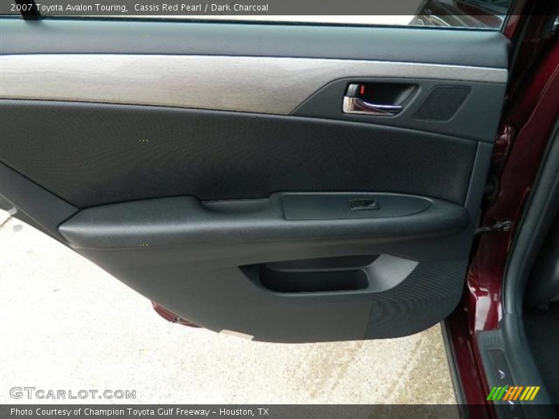 Cassis Red Pearl / Dark Charcoal 2007 Toyota Avalon Touring