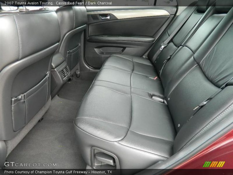 Cassis Red Pearl / Dark Charcoal 2007 Toyota Avalon Touring