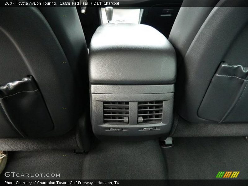 Cassis Red Pearl / Dark Charcoal 2007 Toyota Avalon Touring