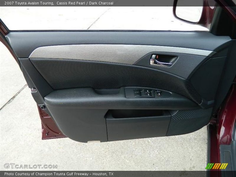 Cassis Red Pearl / Dark Charcoal 2007 Toyota Avalon Touring