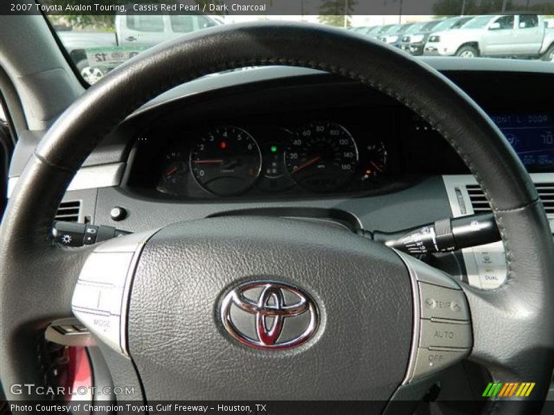 Cassis Red Pearl / Dark Charcoal 2007 Toyota Avalon Touring