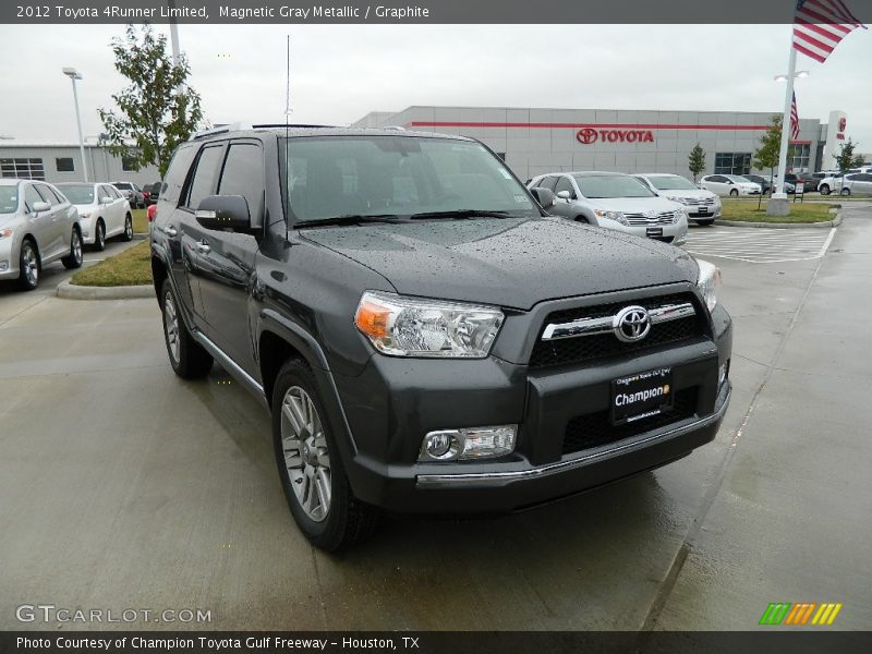 Magnetic Gray Metallic / Graphite 2012 Toyota 4Runner Limited