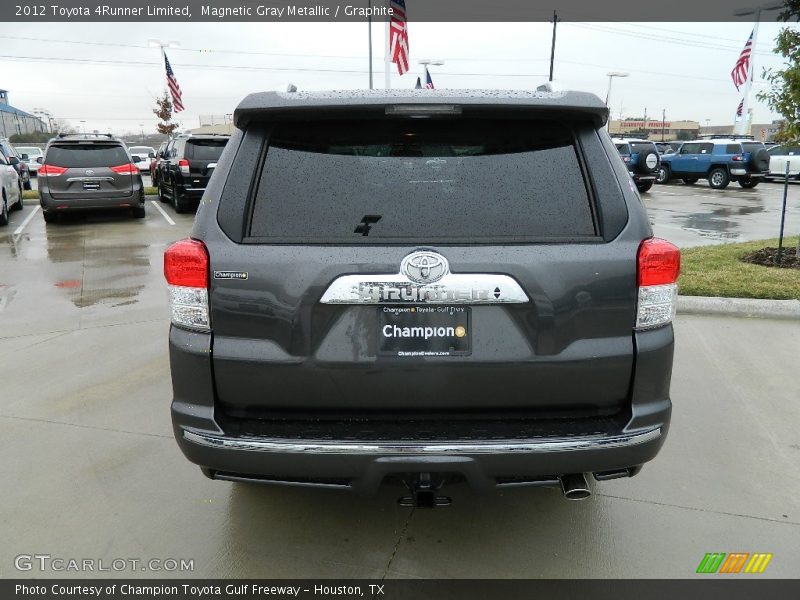 Magnetic Gray Metallic / Graphite 2012 Toyota 4Runner Limited