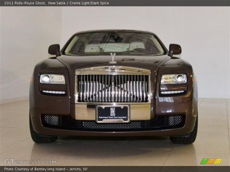 New Sable / Creme Light/Dark Spice 2011 Rolls-Royce Ghost