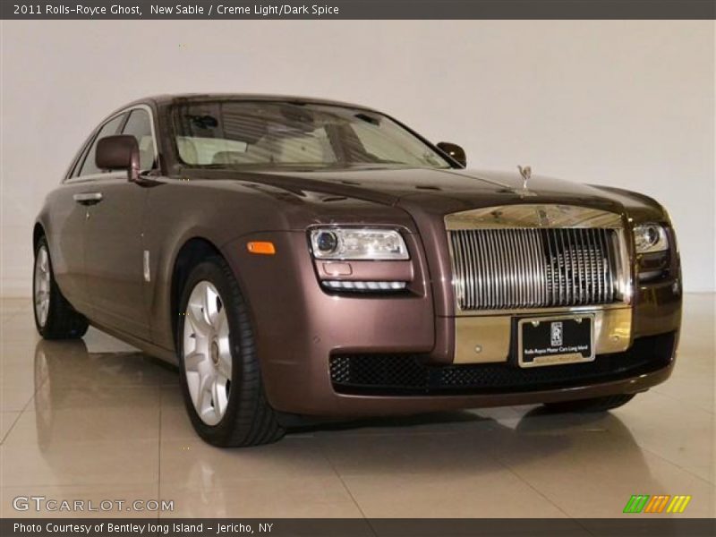 New Sable / Creme Light/Dark Spice 2011 Rolls-Royce Ghost