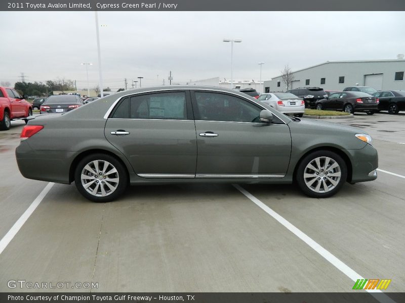  2011 Avalon Limited Cypress Green Pearl