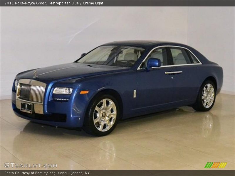 Metropolitan Blue / Creme Light 2011 Rolls-Royce Ghost