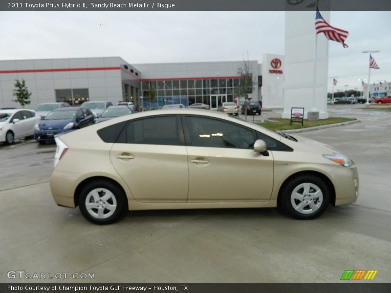 Sandy Beach Metallic / Bisque 2011 Toyota Prius Hybrid II