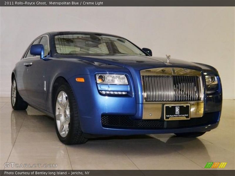 Metropolitan Blue / Creme Light 2011 Rolls-Royce Ghost