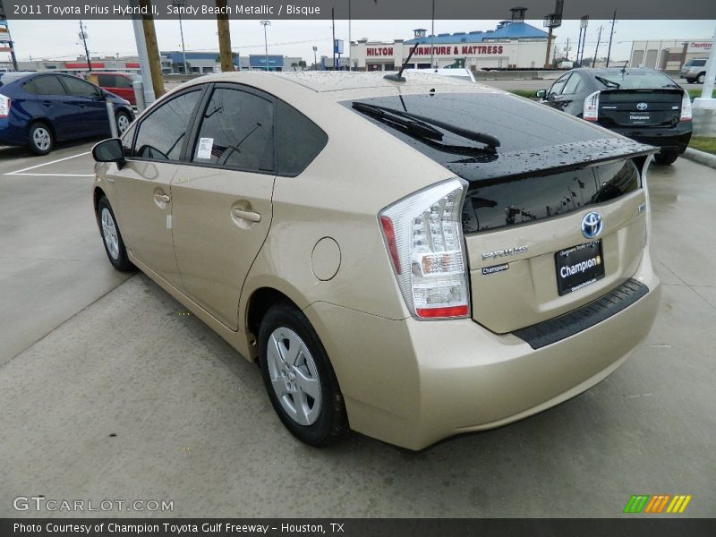 Sandy Beach Metallic / Bisque 2011 Toyota Prius Hybrid II