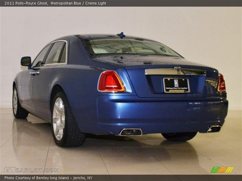 Metropolitan Blue / Creme Light 2011 Rolls-Royce Ghost