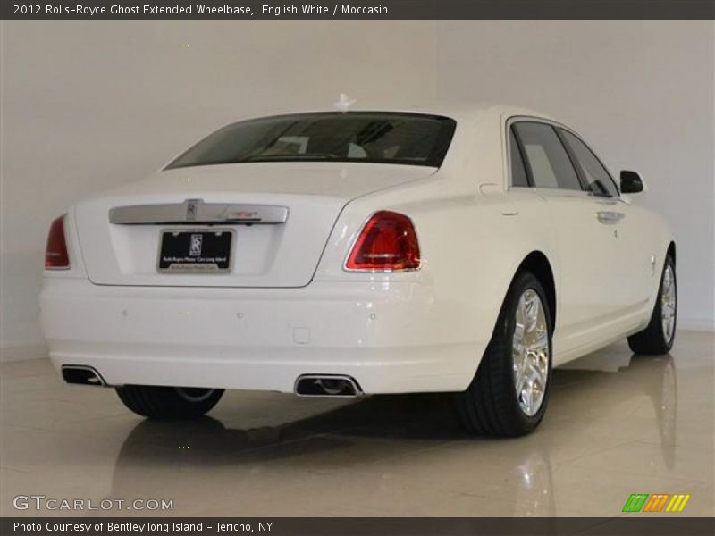 English White / Moccasin 2012 Rolls-Royce Ghost Extended Wheelbase