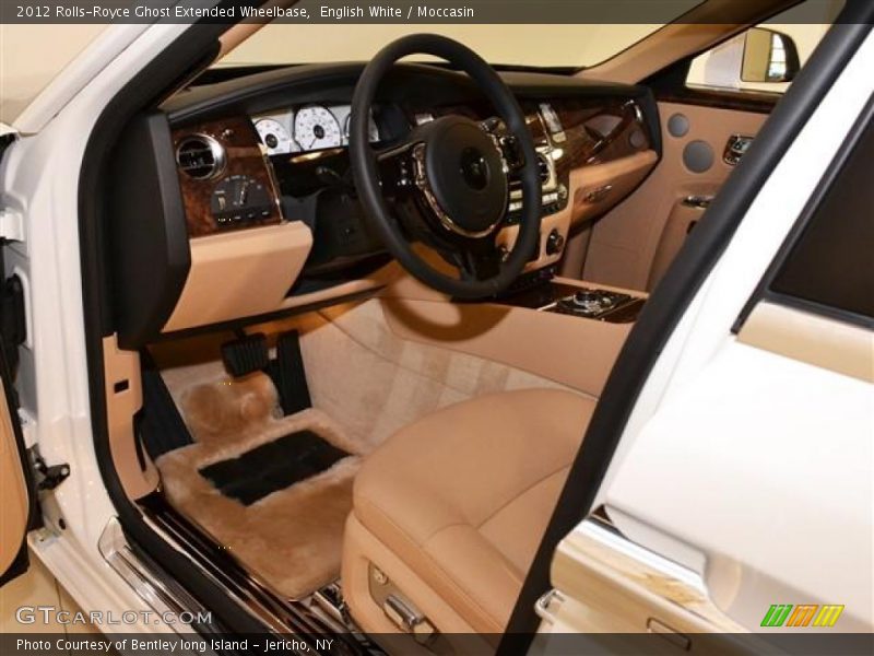 English White / Moccasin 2012 Rolls-Royce Ghost Extended Wheelbase