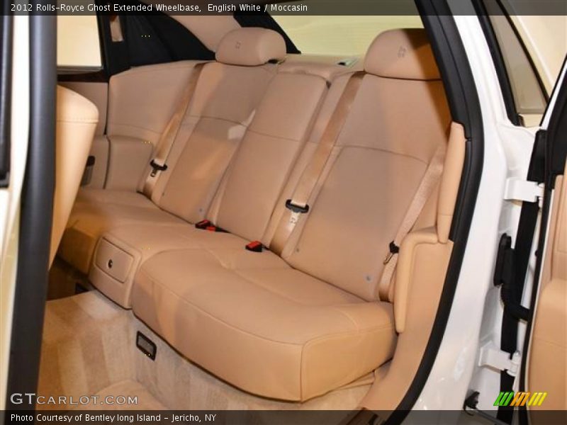 Rear Seat of 2012 Ghost Extended Wheelbase