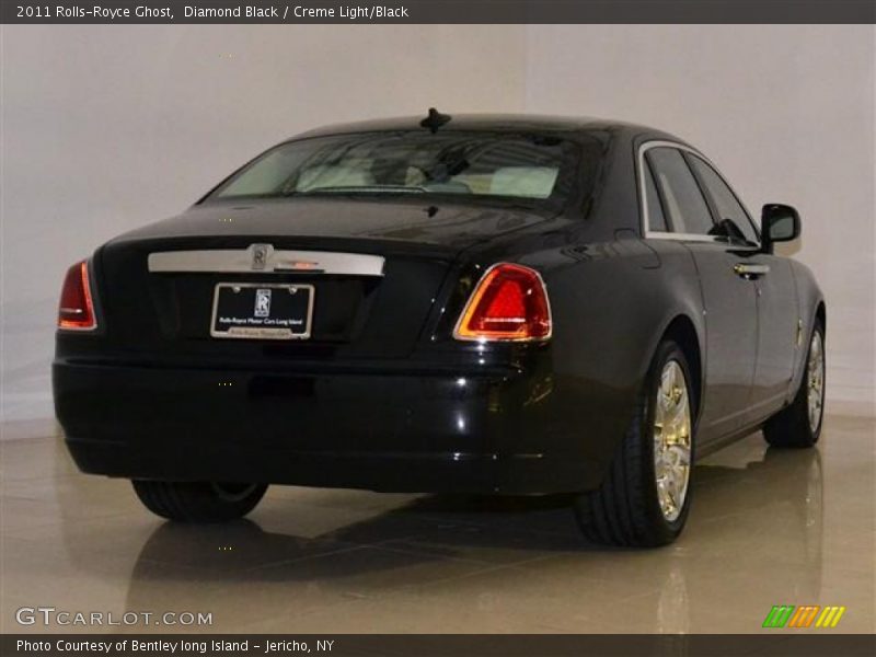 Diamond Black / Creme Light/Black 2011 Rolls-Royce Ghost