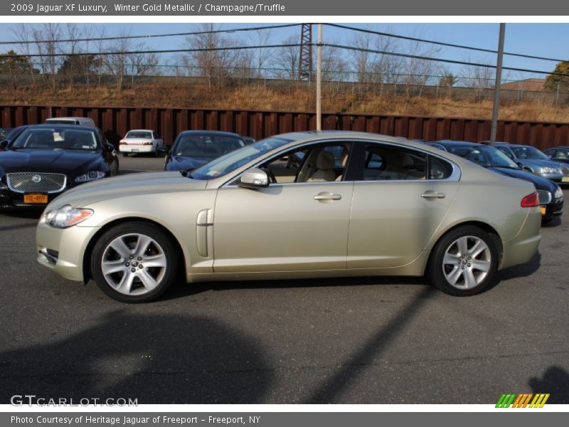  2009 XF Luxury Winter Gold Metallic
