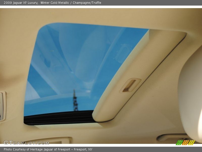 Sunroof of 2009 XF Luxury