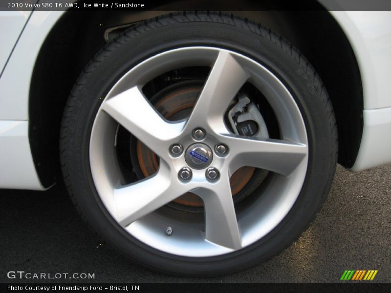  2010 S80 T6 AWD Wheel