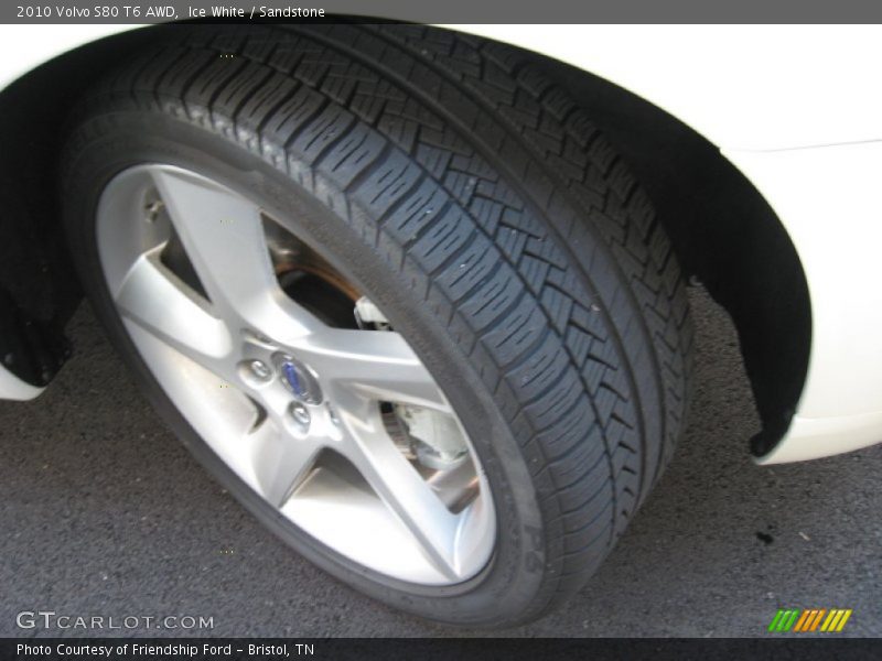 Ice White / Sandstone 2010 Volvo S80 T6 AWD
