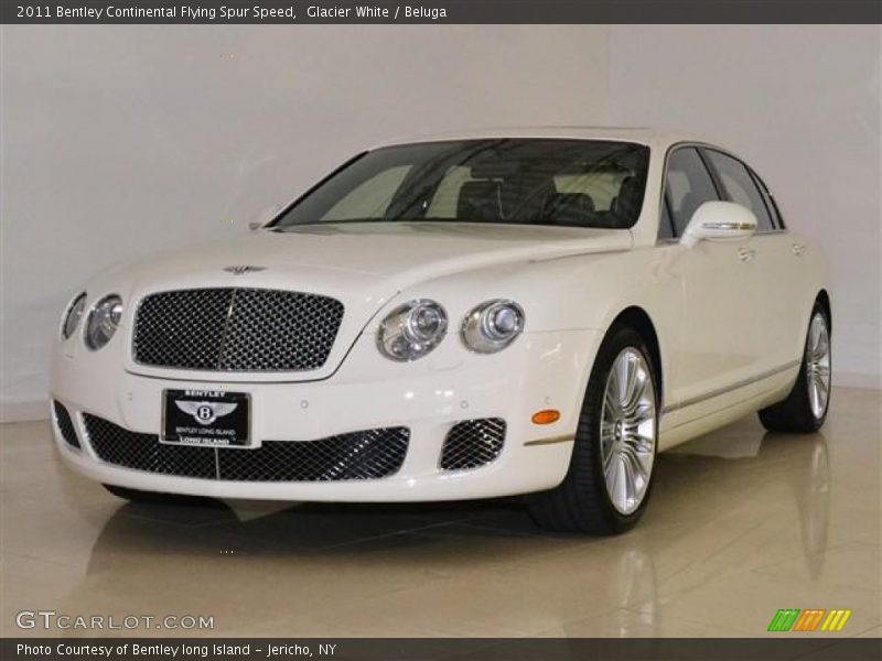 Glacier White / Beluga 2011 Bentley Continental Flying Spur Speed