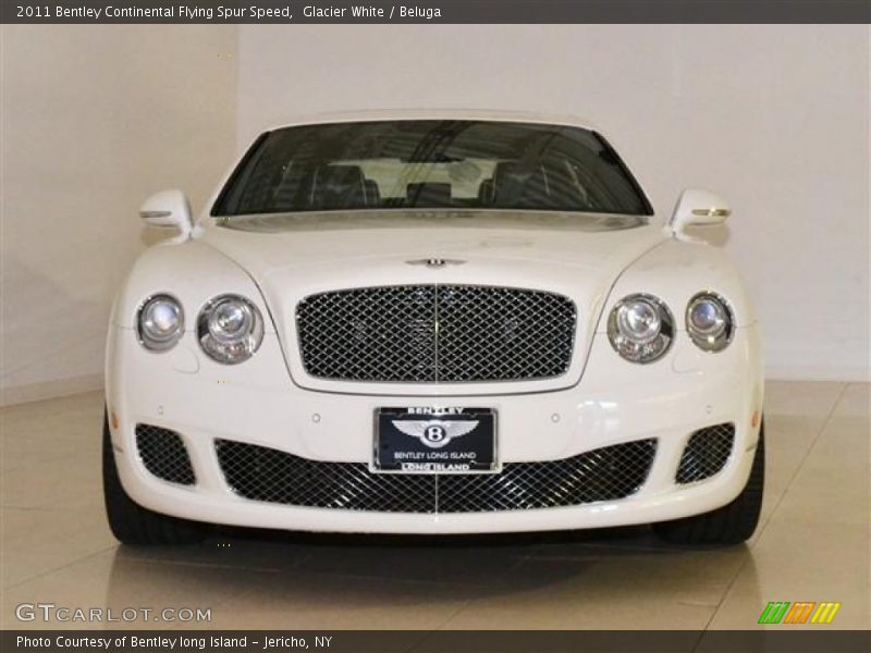 Glacier White / Beluga 2011 Bentley Continental Flying Spur Speed