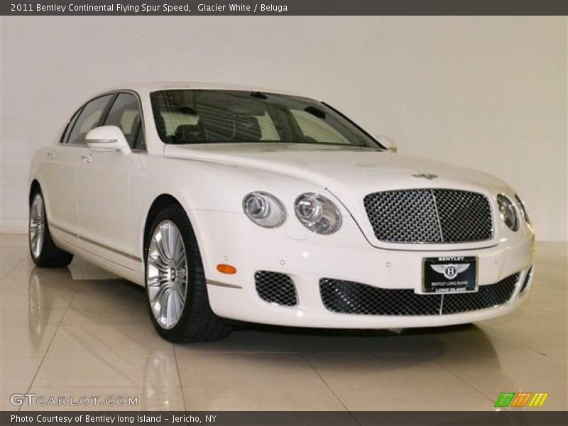 Glacier White / Beluga 2011 Bentley Continental Flying Spur Speed