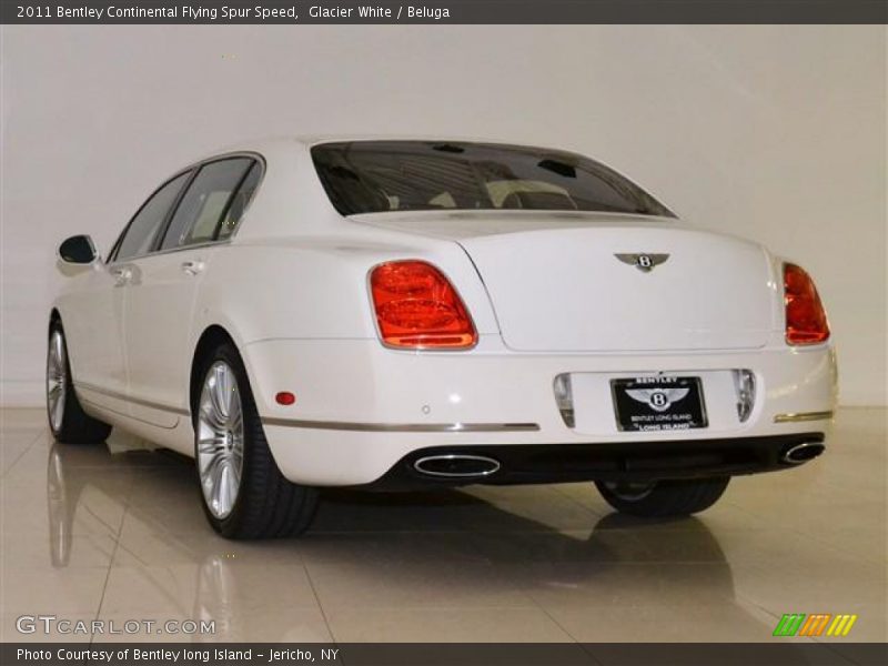 Glacier White / Beluga 2011 Bentley Continental Flying Spur Speed