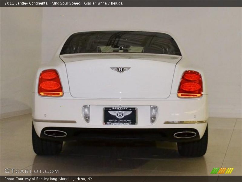 Glacier White / Beluga 2011 Bentley Continental Flying Spur Speed