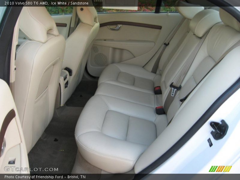  2010 S80 T6 AWD Sandstone Interior