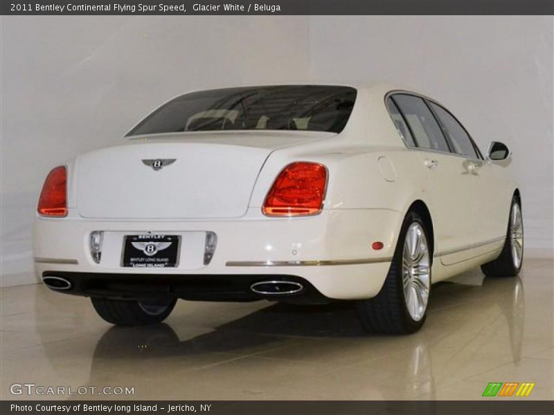 Glacier White / Beluga 2011 Bentley Continental Flying Spur Speed